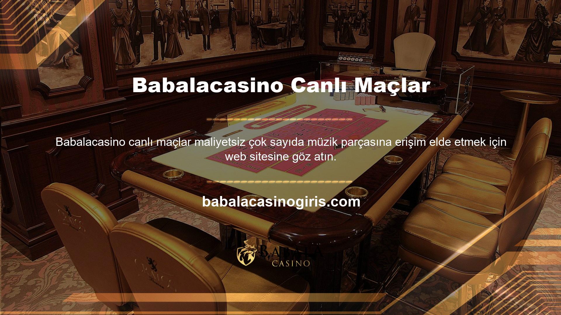 Bu sayfada desteklediğiniz Türk gruplarının canlı maçlarını Babalacasino Live Futbol'da izleyebilir ve bahis dünyasında neler olduğu hakkında bilgi edinebilirsiniz